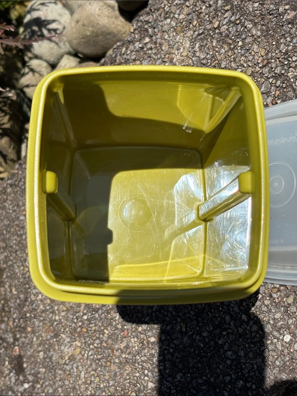 Vintage 3 PC Tupperware Avocado Green Pick-A-Deli Fridge Pickle Olive Keeper